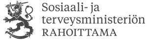 STM_Logo_Rahoitus_FI Sosiaali- ja terveysministeriön rahoittama -logo